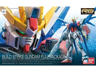 Surenkamas modelis RG Build Strike Gundam Full Package Bandai, 1/144, 63084 kaina ir informacija | Konstruktoriai ir kaladėlės | pigu.lt