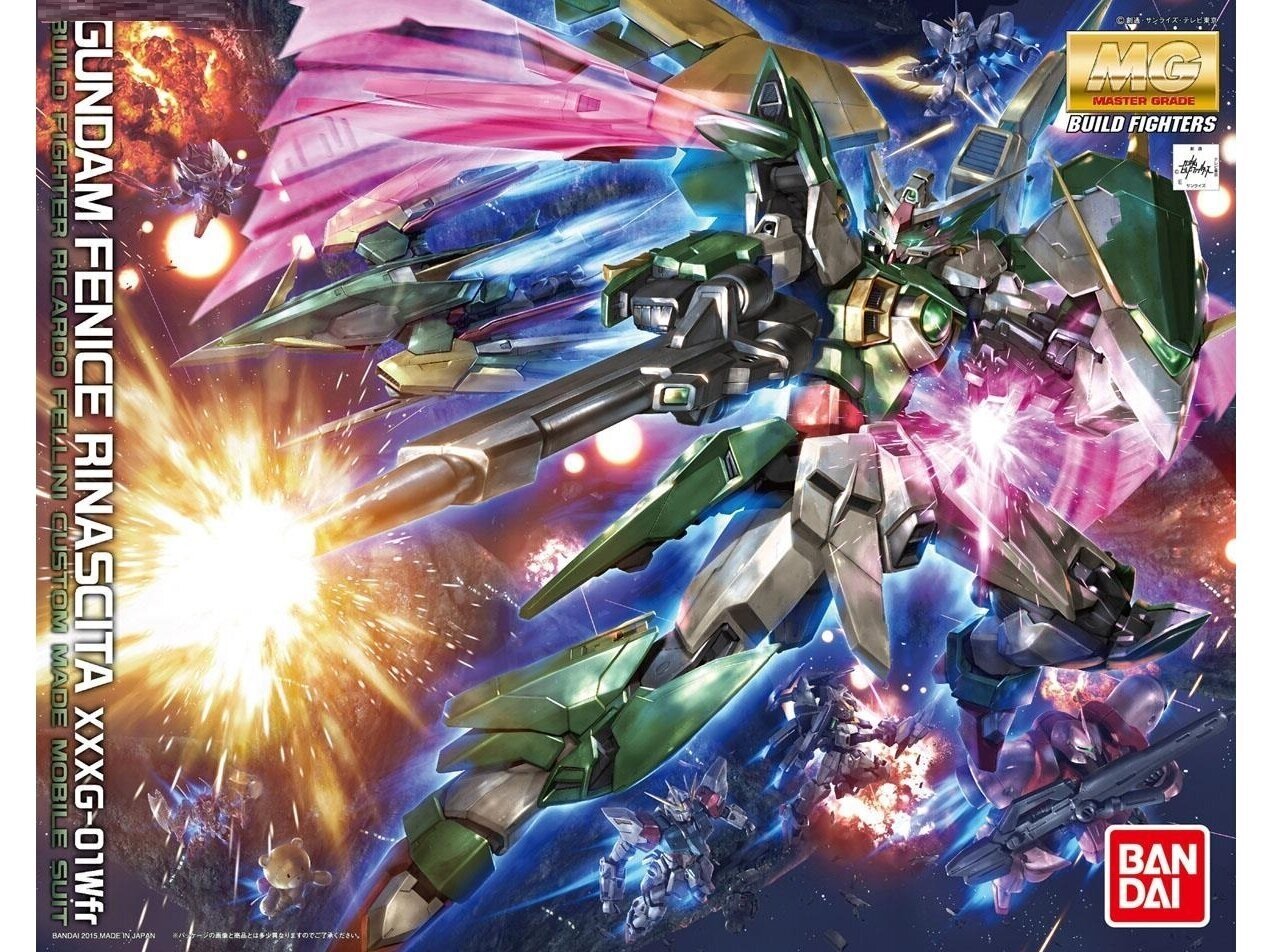 Surenkamas modelis MG Gundam Fenice Rinascita XXXG-01Wfr Bandai, 1/100, 66137 цена и информация | Konstruktoriai ir kaladėlės | pigu.lt