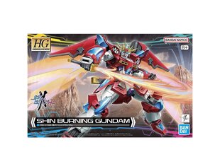 Сборная модель Gunpla. Bandai - HGBM Shin Burning Gundam, 1/144, 65712 цена и информация | Конструкторы и кубики | pigu.lt