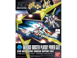  Сборная модель Gunpla. Bandai - HGBC Universe Booster Plavsky Power Gate Star Build Strike Gundam Support Unit, 1/144, 58808 цена и информация | Конструкторы и кубики | pigu.lt