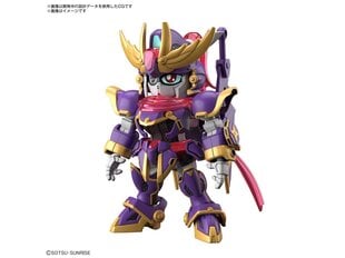  Сборная модель Gunpla. Bandai - SD Gundam Cross Silhouette F-Kunoichi Kai, 65711 цена и информация | Конструкторы и кубики | pigu.lt