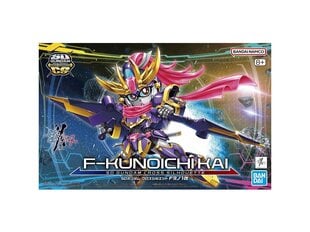  Сборная модель Gunpla. Bandai - SD Gundam Cross Silhouette F-Kunoichi Kai, 65711 цена и информация | Конструкторы и кубики | pigu.lt
