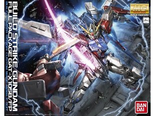  Сборная модель Gunpla. Bandai - MG Build Strike Gundam Full Package GAT-X105B/FP, 1/100, 66135 цена и информация | Конструкторы и кубики | pigu.lt