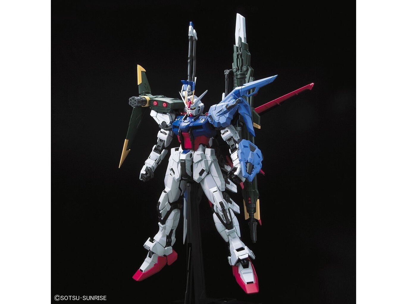 Surenkamas modelis PG GAT-X105 AQM/E-YM1 Perfect Strike Gundam Bandai, 1/60, 59011 kaina ir informacija | Konstruktoriai ir kaladėlės | pigu.lt