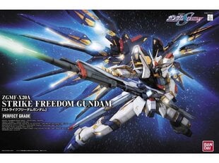  Сборная модель Gunpla. Bandai - PG ZGMF-X20A Strike Freedom Gundam, 1/60, 63056 цена и информация | Конструкторы и кубики | pigu.lt