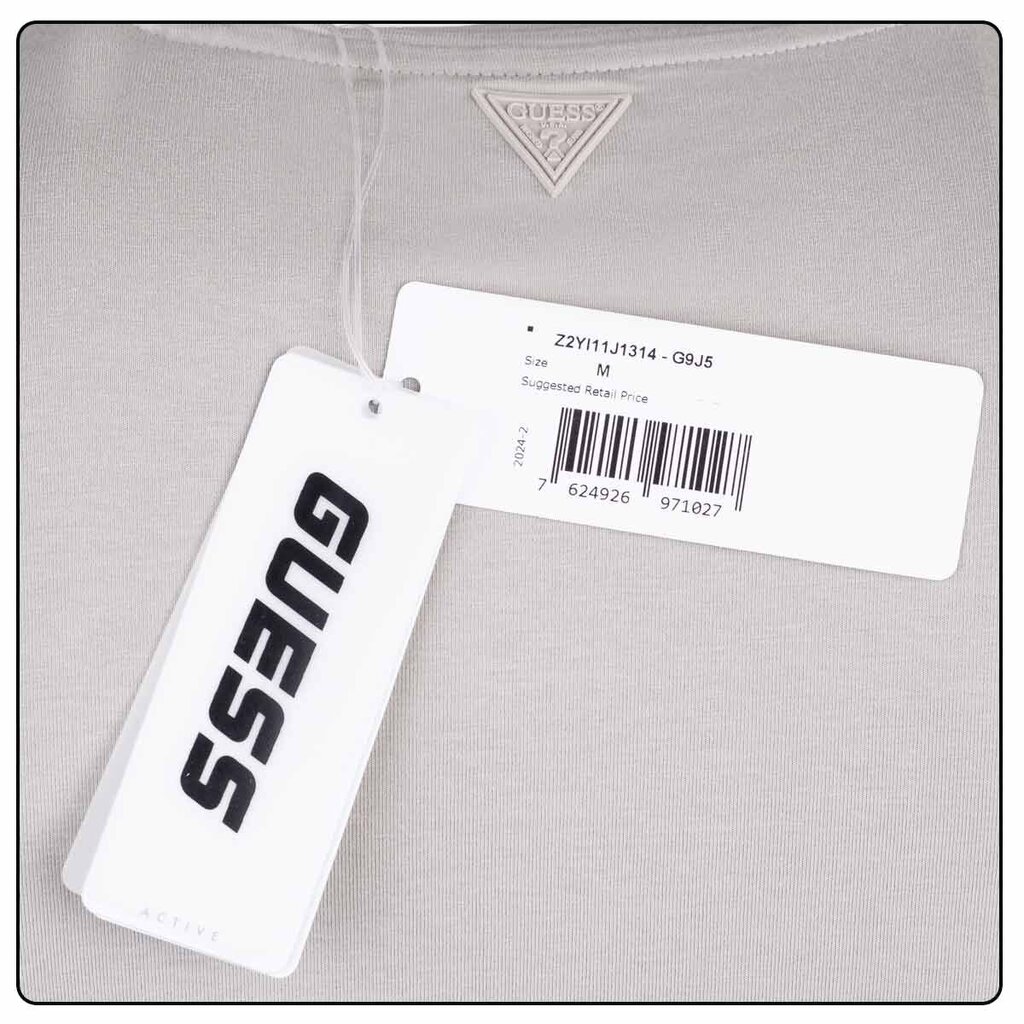 Guess marškinėliai vyrams 87363, balti цена и информация | Vyriški marškinėliai | pigu.lt