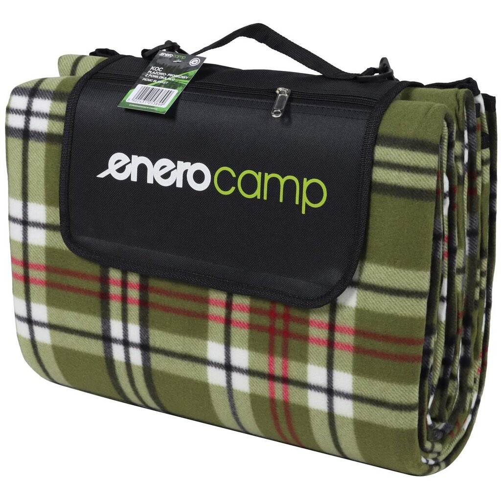 Pikniko antklodė Enero Camp, 250x200cm, žalia kaina ir informacija | Turistiniai čiužiniai ir kilimėliai | pigu.lt