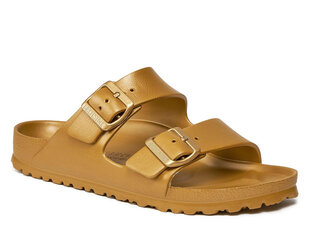 Šlepetės moterims Birkenstock 1022465, auksinės spalvos kaina ir informacija | Šlepetės moterims | pigu.lt