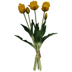 Tulpių puokštė Saska Gift and Decor, 40 cm kaina ir informacija | Dirbtinės gėlės | pigu.lt