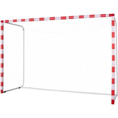 Fudbolo vartų tinklas Enero, 300x160x90 cm цена и информация | Футбольные ворота и сетки | pigu.lt