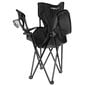 Turistinė sulankstoma kėdė Enero Camp, 50x50x80cm, juoda kaina ir informacija | Turistiniai baldai | pigu.lt