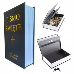 Seifo Knygos Slėptuvė Su Biblijos Imitacija 5905317663250 kaina ir informacija | Seifai | pigu.lt