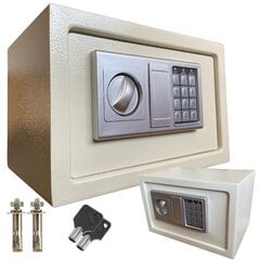Namų seifas šifruotas elektroninis 2 raktai kaina ir informacija | Seifai | pigu.lt