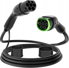 Трёхфазный кабель для зарядки электромобилей Volt EV PHEV, Тип 2, 22кВт, 32А, 5м цена и информация | Зарядные станции для электромобилей | pigu.lt