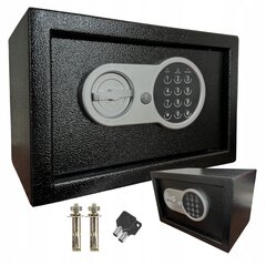 Namų seifas elektroninė pinigų dėžutė šifras 2 raktai kietas kaina ir informacija | Seifai | pigu.lt