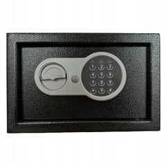 Namų seifas elektroninė pinigų dėžutė šifras 2 raktai kietas kaina ir informacija | Seifai | pigu.lt