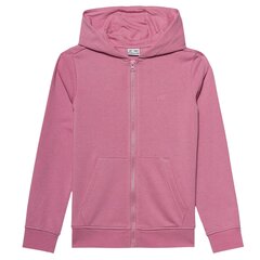 Džemperis mergaitėms 4F JWSS24TSWSF091954S, rožinis цена и информация | Свитеры, жилетки, пиджаки для девочек | pigu.lt