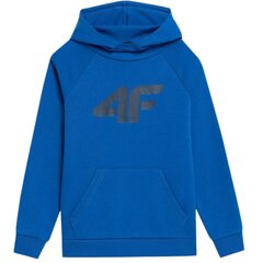 Džemperis berniukams 4F JWSS24TSWSM092536S, mėlynas kaina ir informacija | Megztiniai, bluzonai, švarkai berniukams | pigu.lt