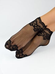 Женские кружевные носки SN-035 (Черные) цена и информация | Женские носки | pigu.lt