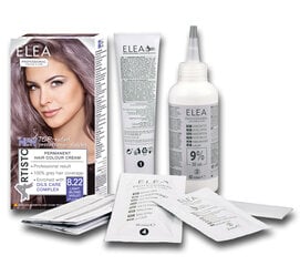 Стойкая крем-краска для волос Elea Colour&Care 10.1 Ultra light blond ash, 123 мл цена и информация | Краска для волос | pigu.lt