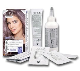 Стойкая крем-краска для волос Elea Colour&Care 10.1 Ultra light blond violet, 123 мл цена и информация | Краска для волос | pigu.lt