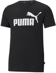 Puma Футболки Ess Logo Tee Black 586960 01 586960 01/152 цена и информация | Рубашки для мальчиков | pigu.lt