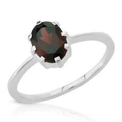 Серебряное (925) кольцо с драгоценными камнями, код ah50934, EU-57 (~18 мм) AH50934EU-57 цена и информация | Кольца | pigu.lt