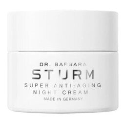 Крем для лица Dr. Sturm Super Anti Aging Night Cream, 50 мл цена и информация | Кремы для лица | pigu.lt