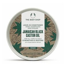 Plaukų kondicionierius The Body Shop Jamaican Black Castor Oil, 400 ml kaina ir informacija | Balzamai, kondicionieriai | pigu.lt