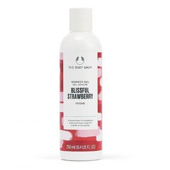 Dušo želė The Body Shop Blissful Strawberry, 250 ml kaina ir informacija | Dušo želė, aliejai | pigu.lt