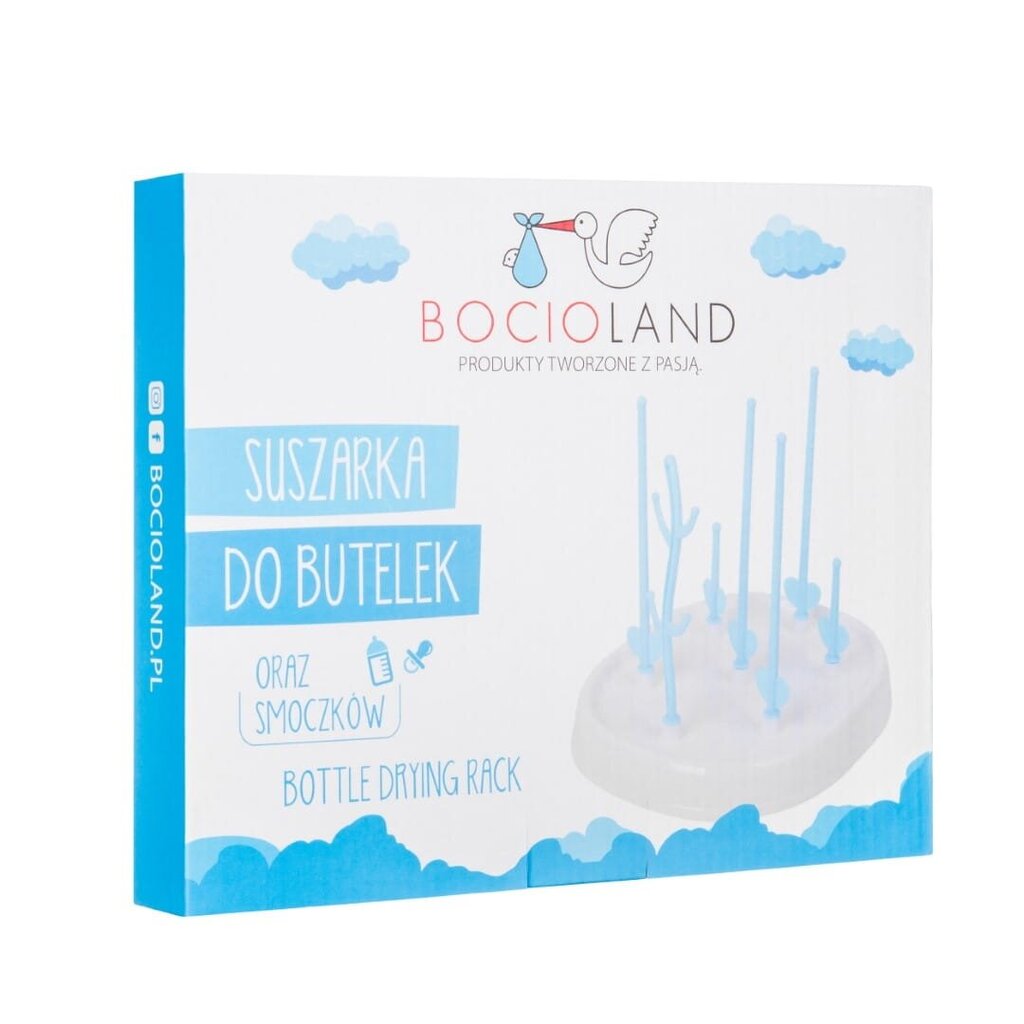 Bocioland buteliukų čiulptukų džiovykla mini BL045 цена и информация | Maudynių priemonės | pigu.lt