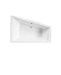 Ванна Besco Intima Duo Slim, 180x125 см, левосторонняя цена и информация | Ванны | pigu.lt