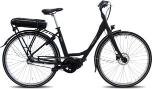 Elektrinis dviratis Helkama Loisto 54 cm, 28", juodas kaina ir informacija | Elektriniai dviračiai | pigu.lt