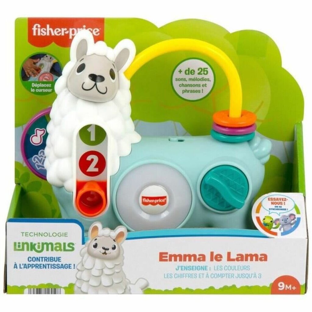 Interaktyvus žaislas Emma Le Lama Fisher Price kaina ir informacija | Žaislai kūdikiams | pigu.lt