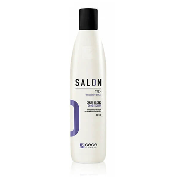 Plaukų kondicionierius šviesiems, žiliems plaukams CeCe Salon Tech Cold Blond, 300 ml kaina ir informacija | Balzamai, kondicionieriai | pigu.lt