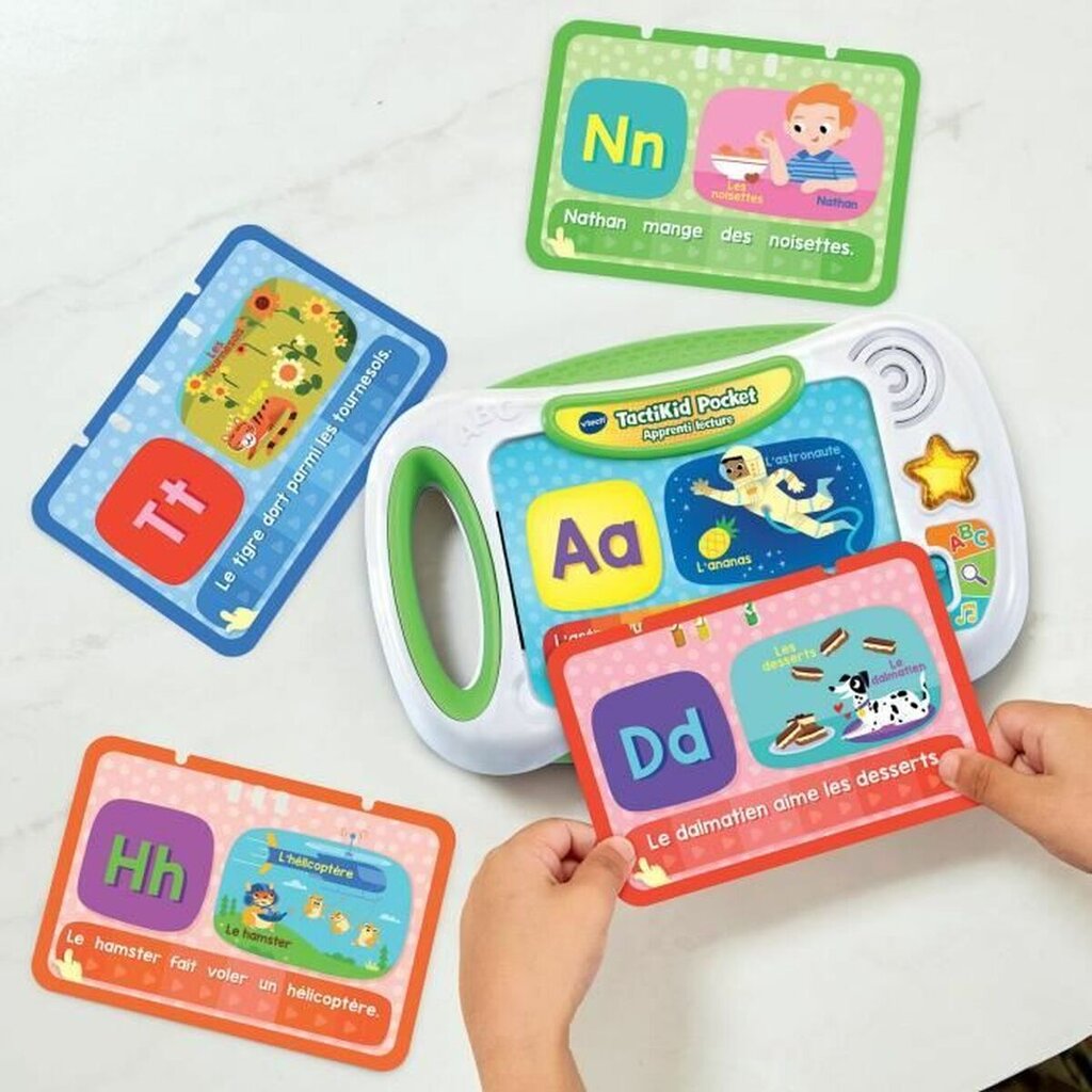 Interaktyvi planšetė vaikams Vtech Tactikid Pocket Apprenti Lecture (FR) kaina ir informacija | Žaislai berniukams | pigu.lt