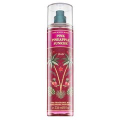 Bath & Body Works Pink Pineapple Sunrise спрей для тела для женщин 236 мл цена и информация | Женская парфюмированная косметика | pigu.lt