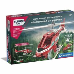 Žaislas sraigtasparnis Clementoni Firefighter, raudonas kaina ir informacija | Žaislai berniukams | pigu.lt