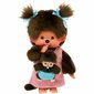 Minkštas žaislas Bandai Monchhichi Mama & Baby, 20 cm цена и информация | Minkšti (pliušiniai) žaislai | pigu.lt