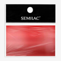 Nagų dekoravimo folija Semilac, 04 Red цена и информация | Средства для маникюра и педикюра | pigu.lt