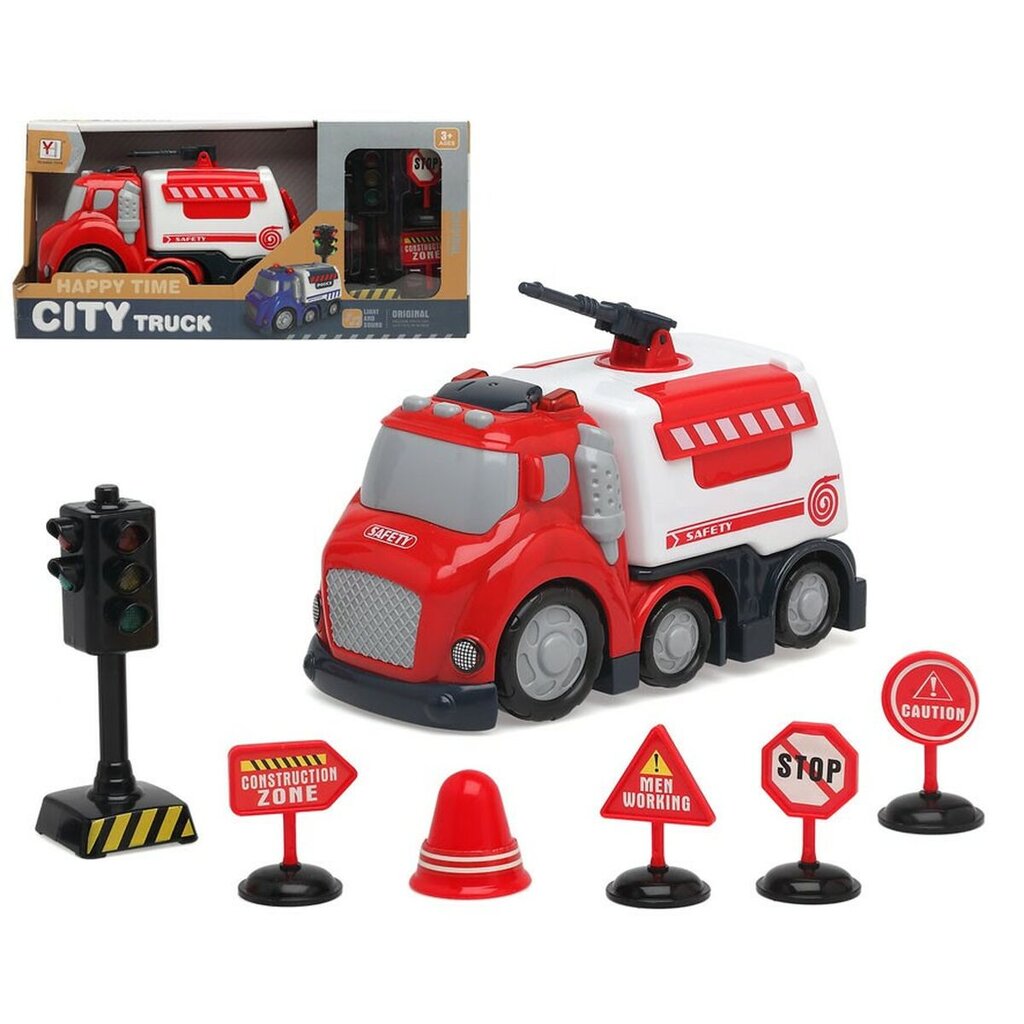 Sunkvežimis Happy Time City Fire Truck kaina ir informacija | Žaislai berniukams | pigu.lt