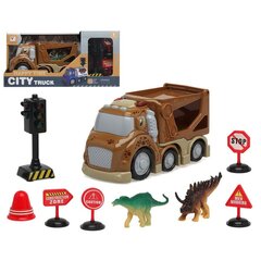 Sunkvežimis Bigbuy Fun Happy Time City Truck, įvairių spalvų kaina ir informacija | Žaislai berniukams | pigu.lt