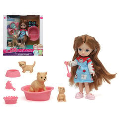 Lėlė su priedais Bigbuy Fun Sally Pet Shop kaina ir informacija | Žaislai mergaitėms | pigu.lt