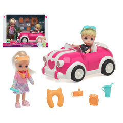 Lėlių rinkinys su priedais Bigbuy Fun kaina ir informacija | Žaislai mergaitėms | pigu.lt
