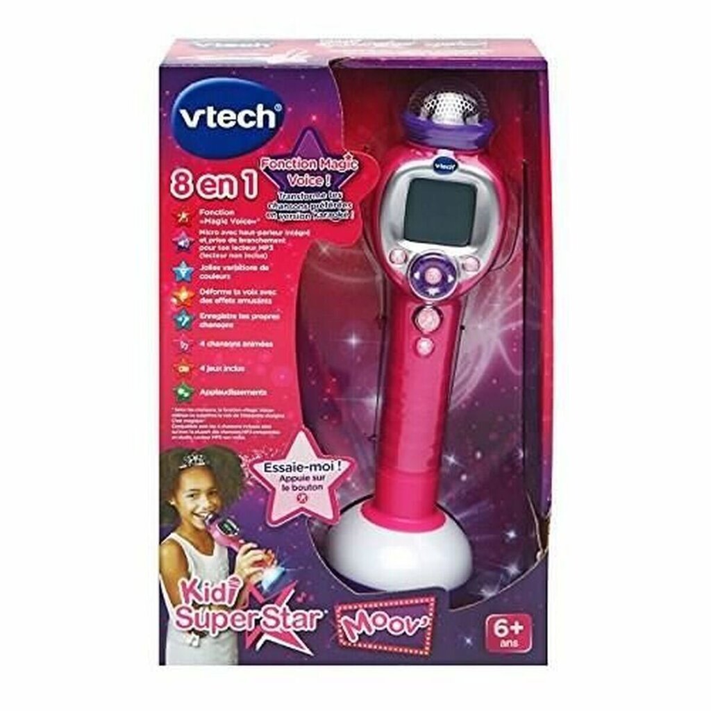 Karaoke mikrofonas Vtech, 80-194305 kaina ir informacija | Lavinamieji žaislai | pigu.lt