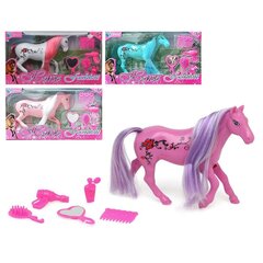 Arklys Horse Fashion su priedais Bigbuy Fun, 20x11 cm, 5 d, 1 vnt цена и информация | Игрушки для девочек | pigu.lt