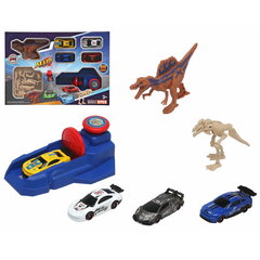 Paleidimo trasa Bigbuy Fun dinozauras Dinosaur, įvairių spalvų цена и информация | Игрушки для мальчиков | pigu.lt