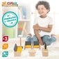 Lėlių namo medinių baldų rinkinys WooMax, 10 d, 6 vnt. kaina ir informacija | Žaislai mergaitėms | pigu.lt