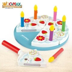 Medinis Tortas Woomax, 26 d. 6 vnt. цена и информация | Игрушки для девочек | pigu.lt