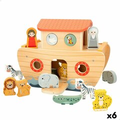 Kūdikio žaislas Woomax Gyvūnai, 6 vnt. цена и информация | Игрушки для малышей | pigu.lt
